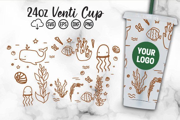 Beach, Oceancold Cup Svg: Graphics for Crafts and Content