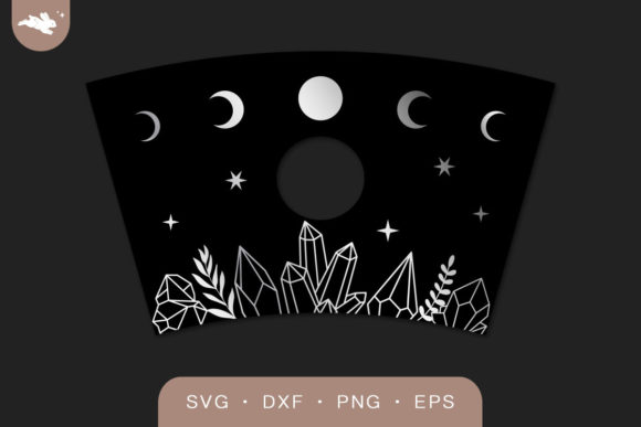 Boho Crystals Cup SVG: Graphics for Crafts & Brand Storytelling