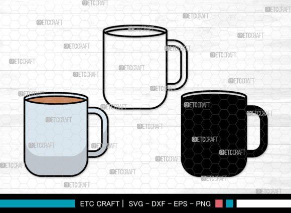 Coffee Cup Icons Color, Coffee Cup Svg Graphics
