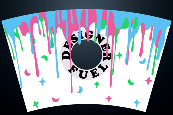 Designer Fuel Paint Starbucks Cup SVG