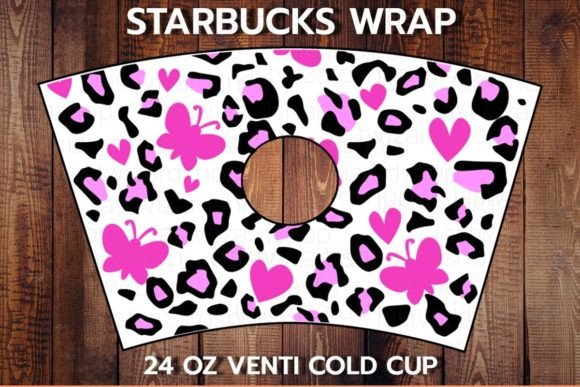 Leopard Hearts 24oz Cup SVG Review